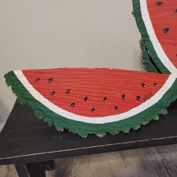Hand Made Large Watermelon & Small Watermelon - Picture 5 of 7
